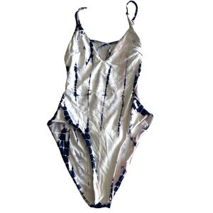 L Space Tie Dye One Piece Bathing Suit